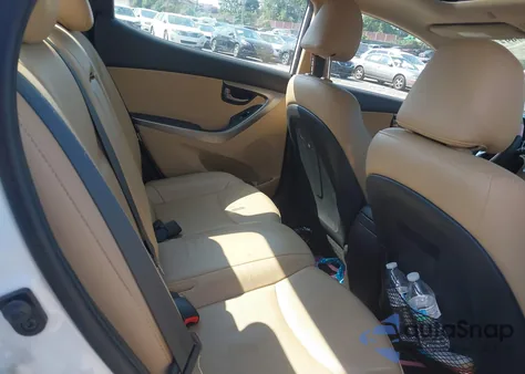 2013 Hyundai Elantra Limited z USA, uszkodzony, nr VIN 5NPDH4AE8DH199853